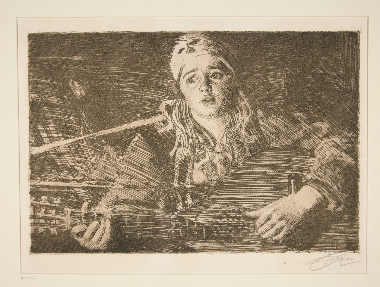 Ols Maria da Anders Zorn