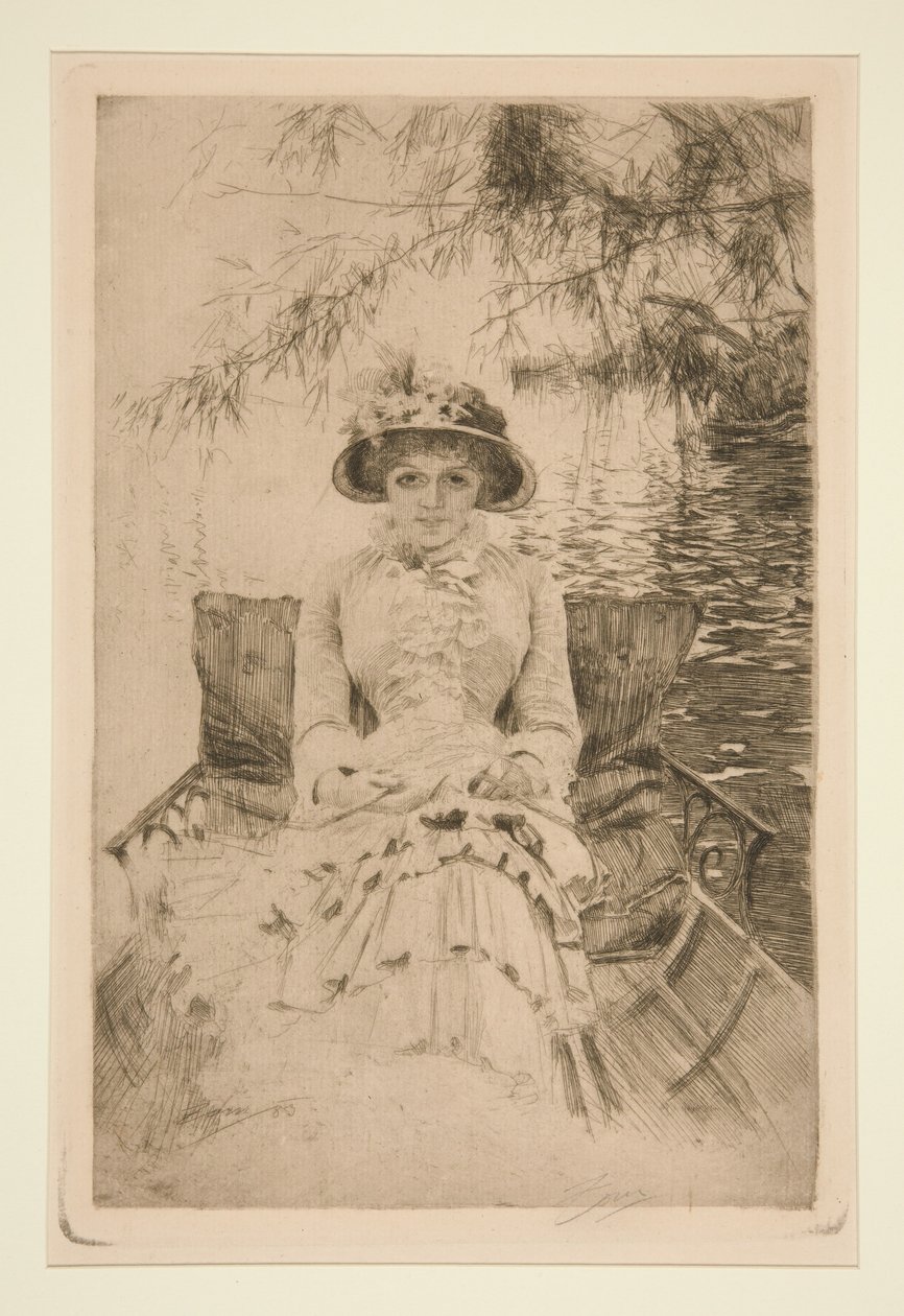 Sul Tamigi da Anders Zorn