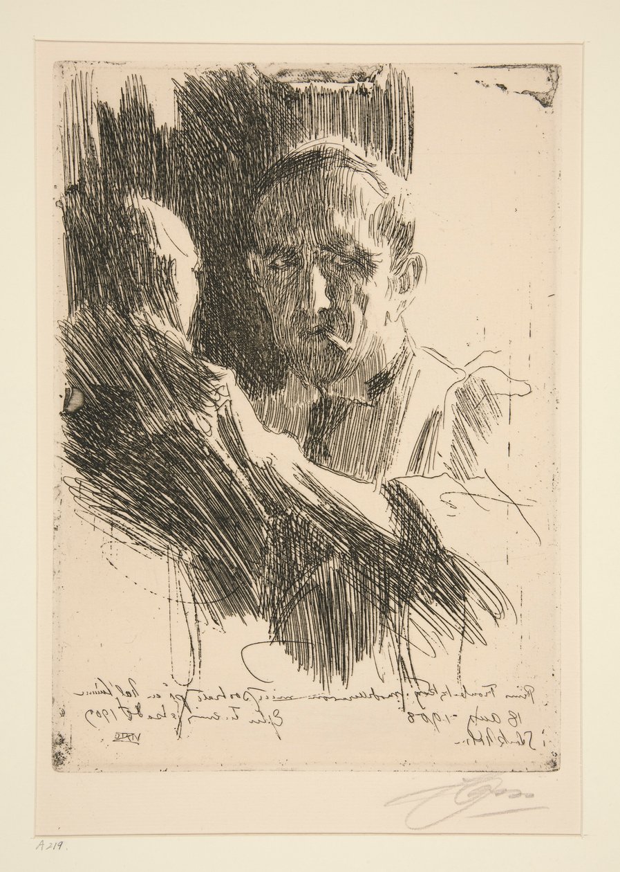 Principe Paul Toubetskoy II da Anders Leonard Zorn