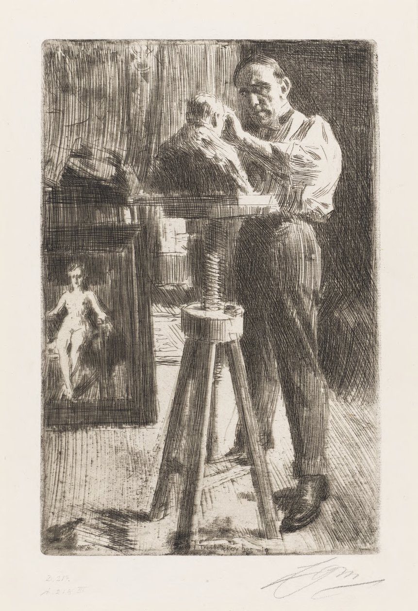 Principe Paolo Troubetzkoy I da Anders Zorn