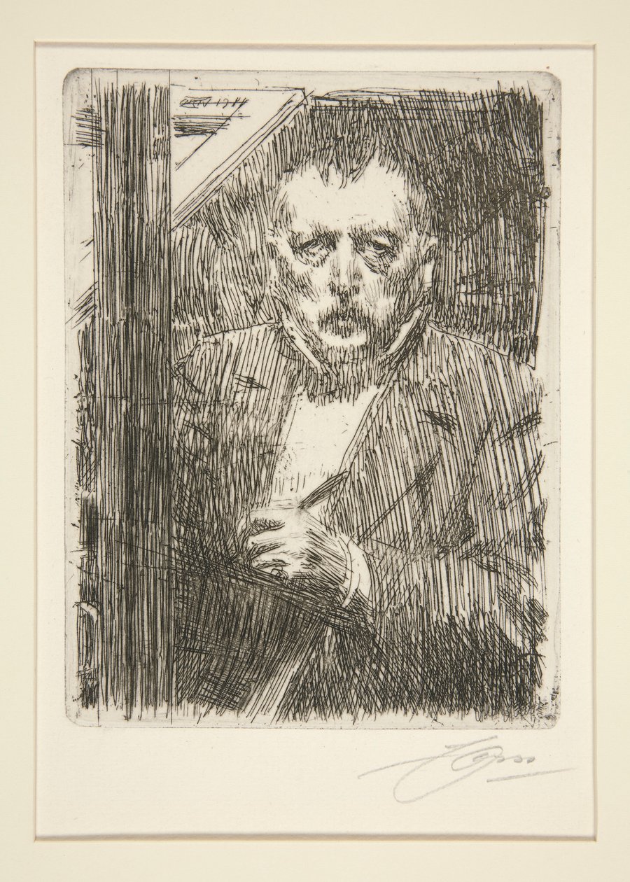 Autoritratto da Anders Leonard Zorn