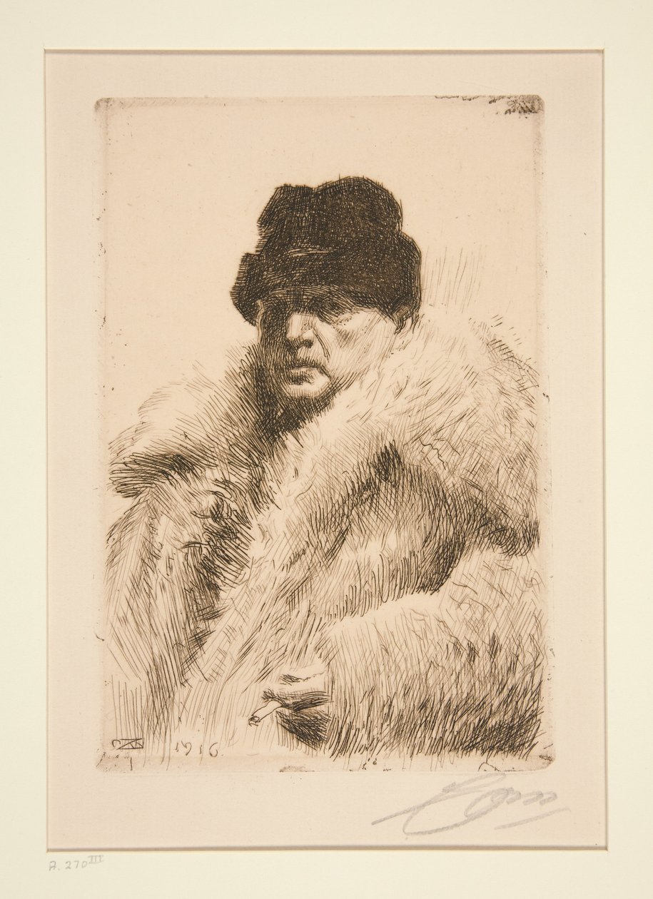 Autoritratto 1916 da Anders Zorn