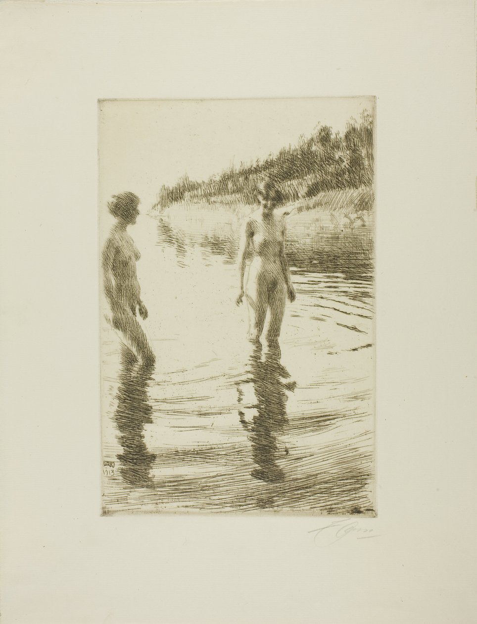 Basso fondale da Anders Leonard Zorn