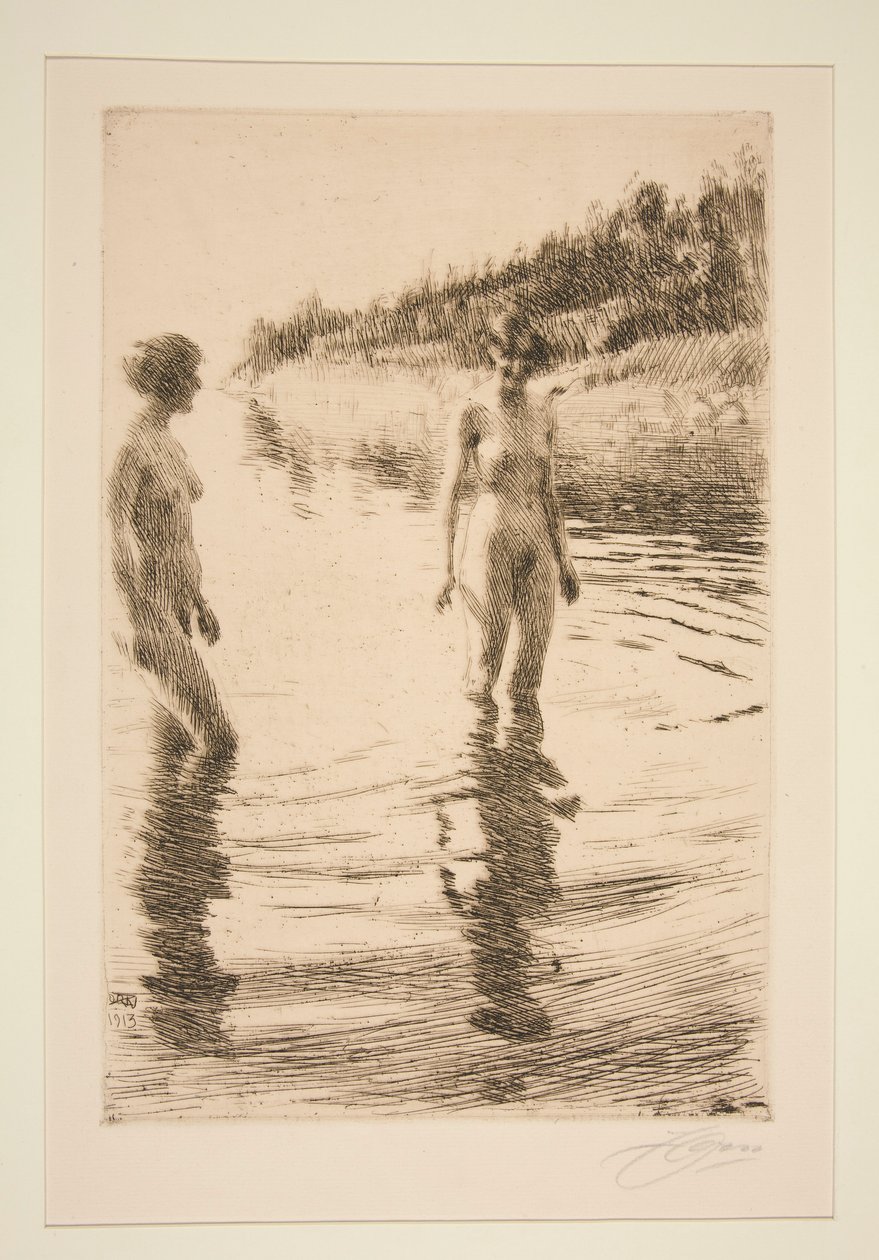 Acque basse da Anders Leonard Zorn