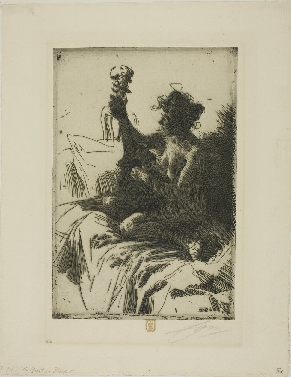Souvenir o La Chitarra da Anders Leonard Zorn
