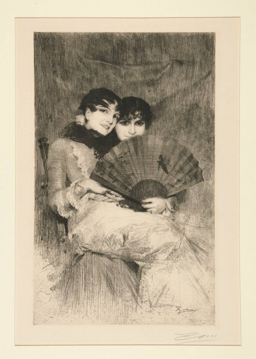 Sorelle spagnole da Anders Leonard Zorn