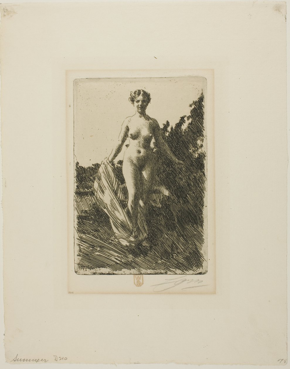 Estate da Anders Leonard Zorn