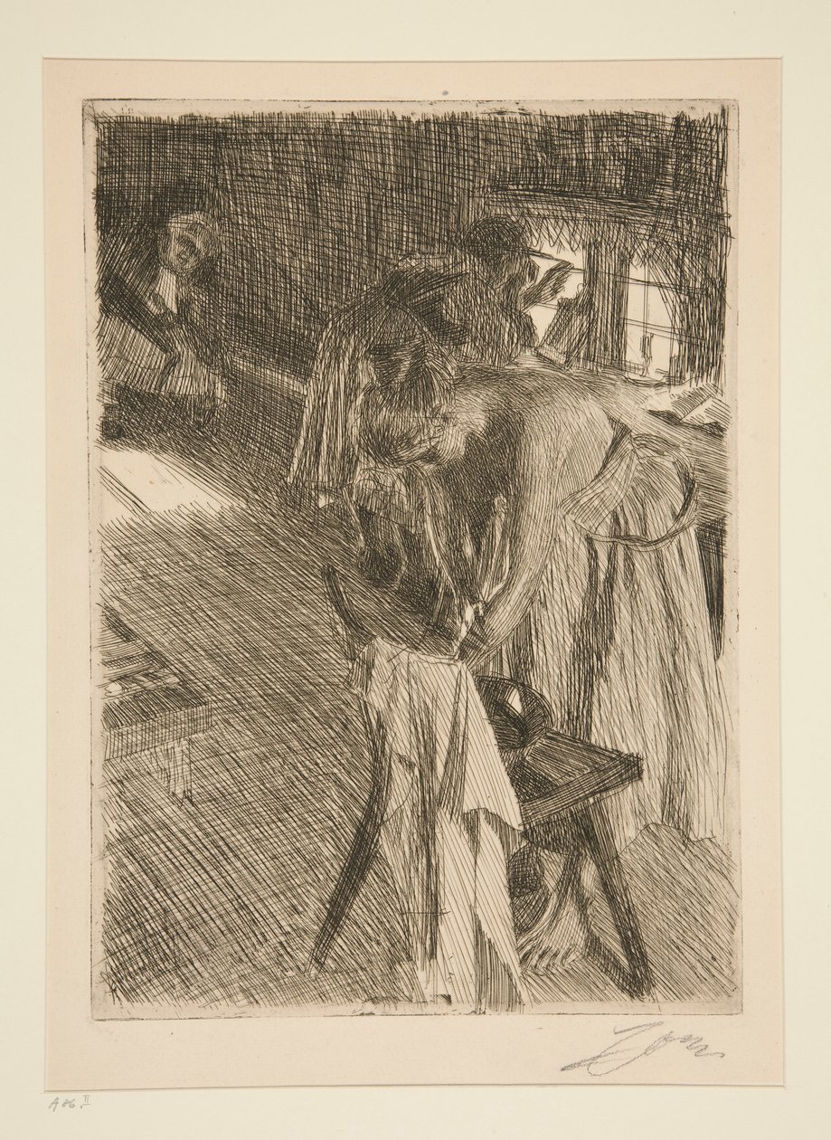 Domenica mattina da Anders Leonard Zorn