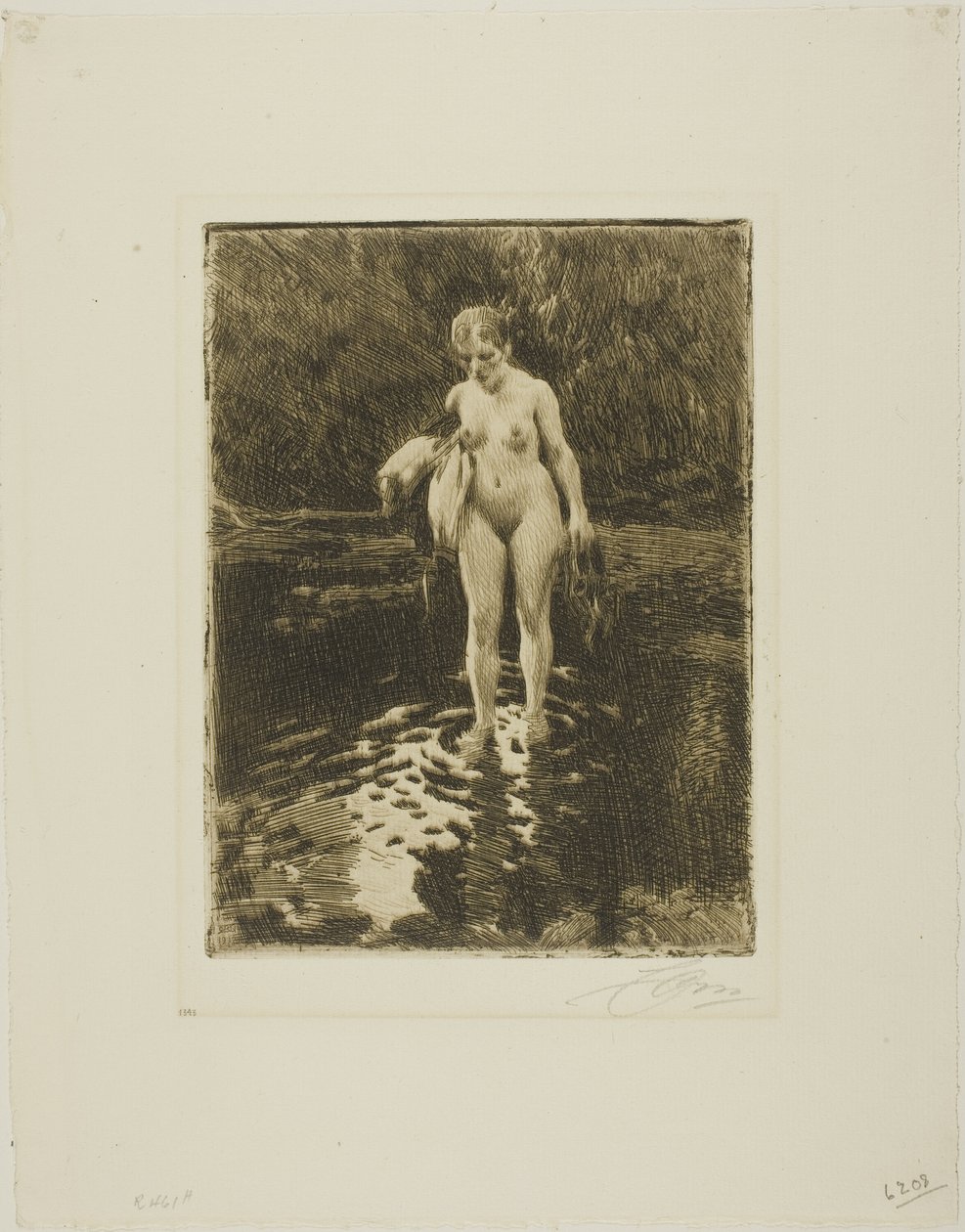 Il guado da Anders Leonard Zorn