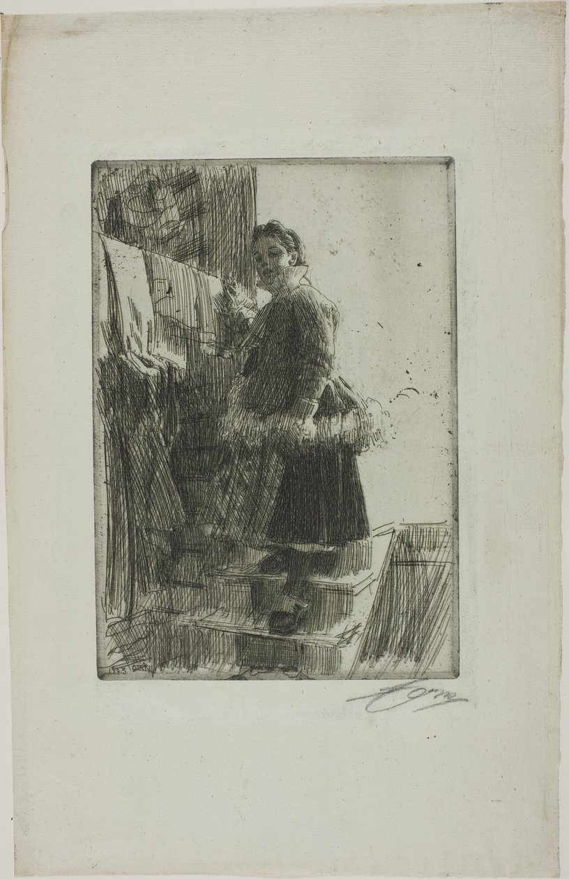 Il magazzino da Anders Leonard Zorn