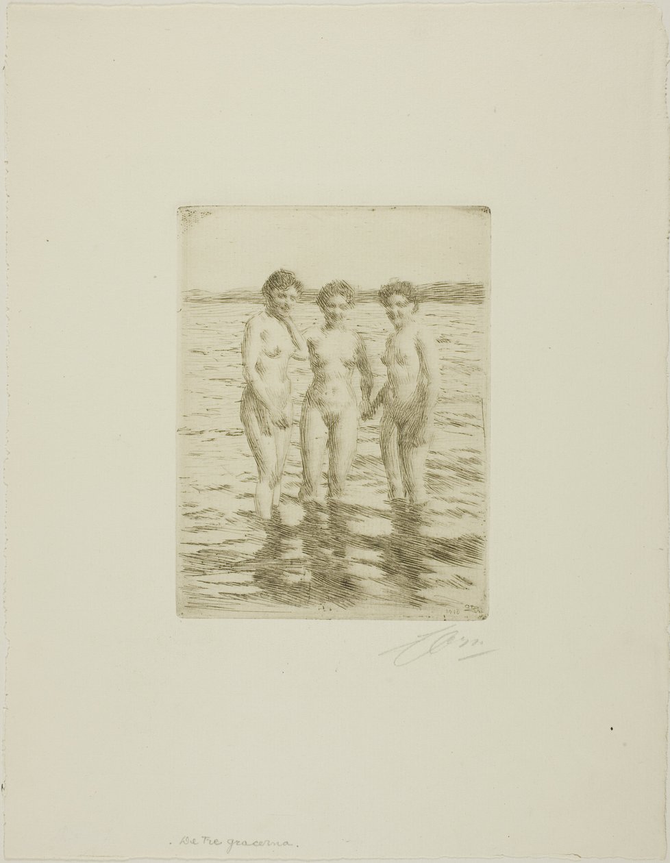 Le tre Grazie da Anders Leonard Zorn