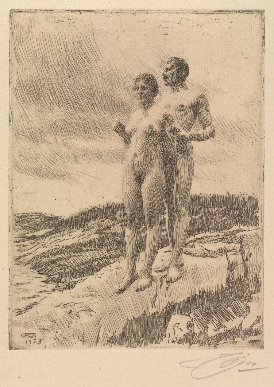 I due da Anders Leonard Zorn