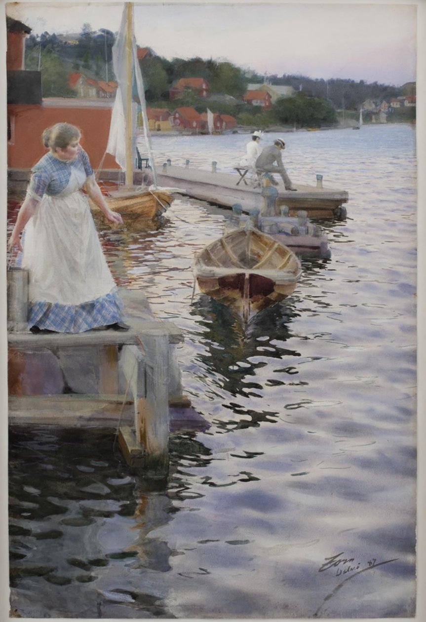 Onde che lambiscono da Anders Leonard Zorn