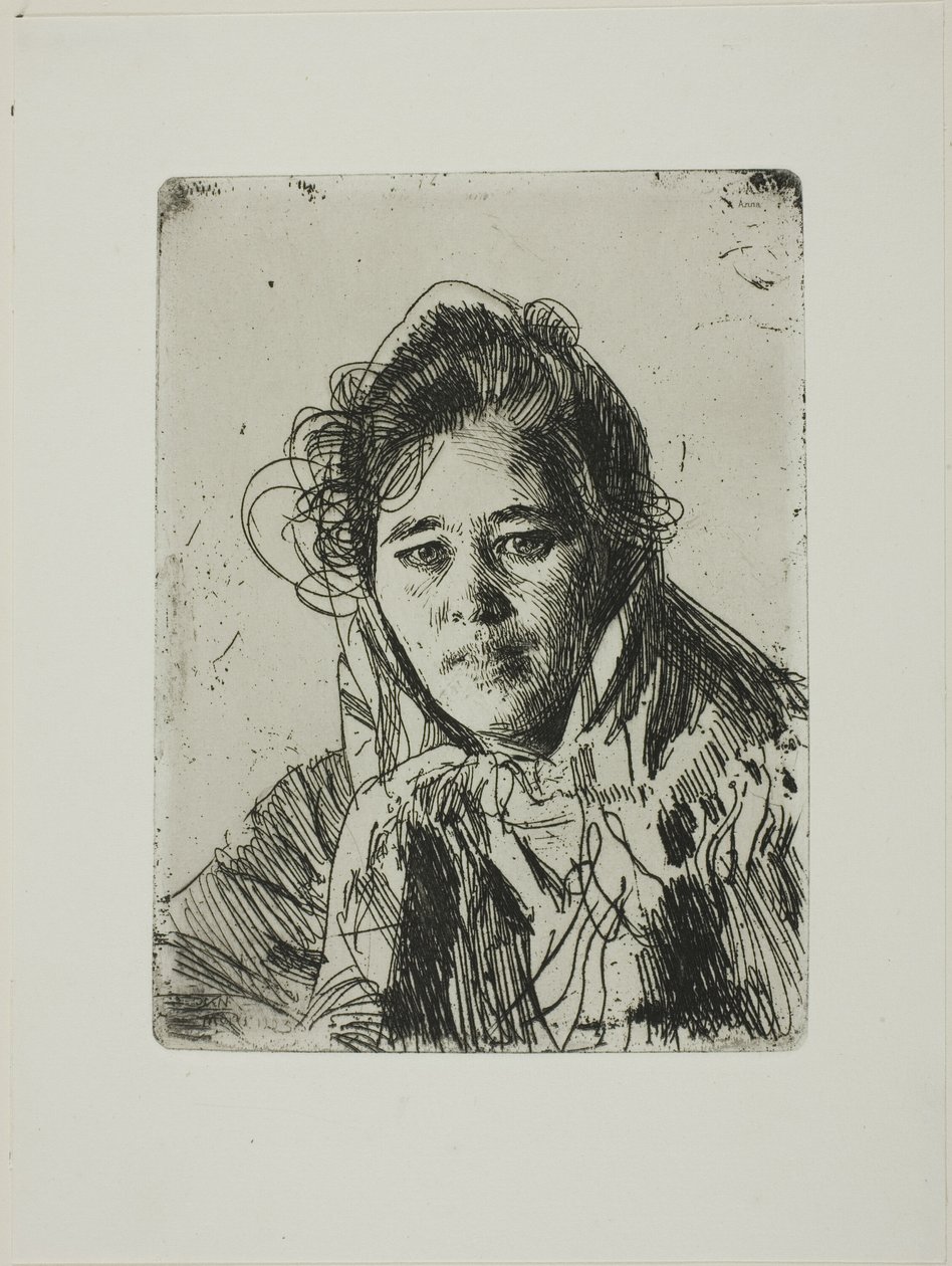 Ragazza di Mora (Anna di Kråkberg) da Anders Zorn
