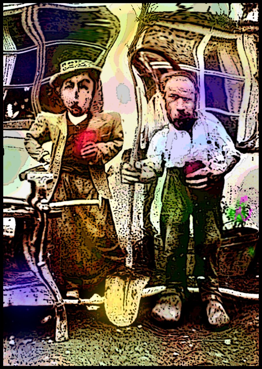 BRINDISI TO VANGA 2002, 2002 (Pittura digitale) da Ando Gilardi