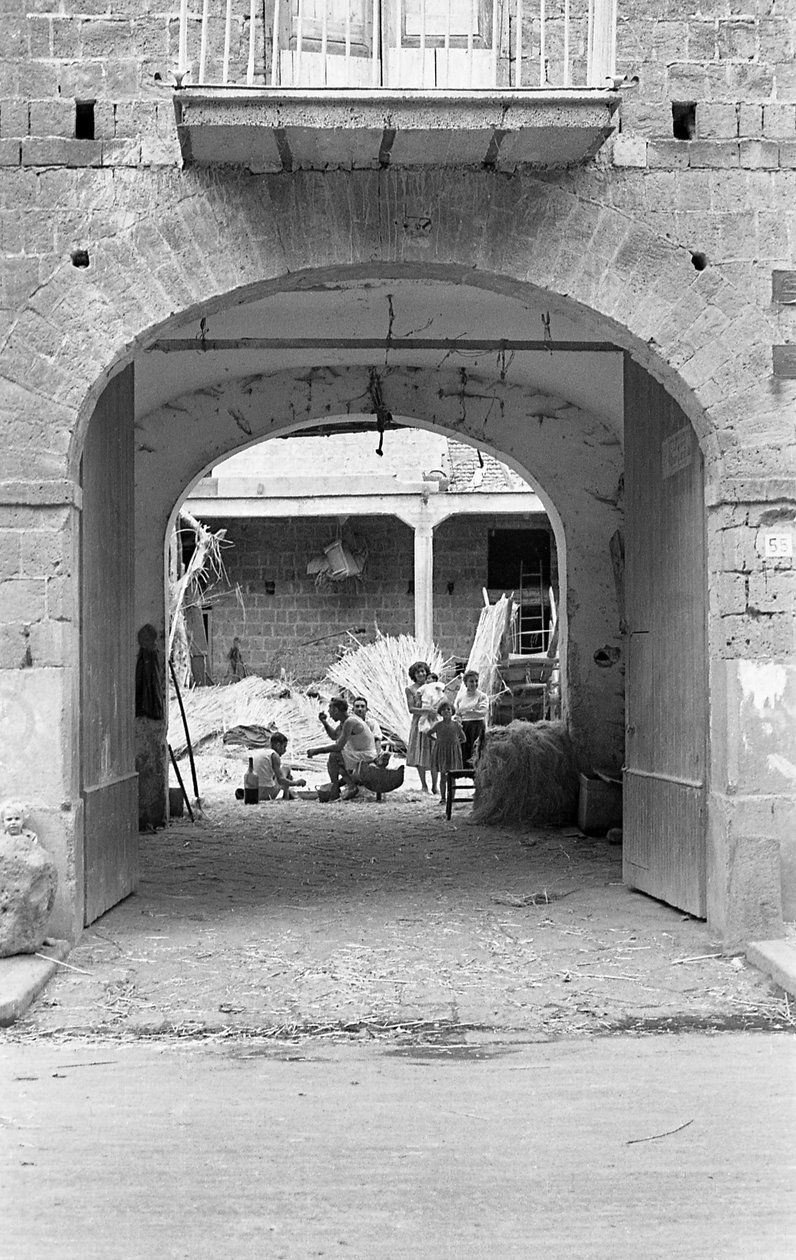 LAVORAZIONE DELLA CANAPA, COLAZIONE AL LAVORO da Ando Gilardi