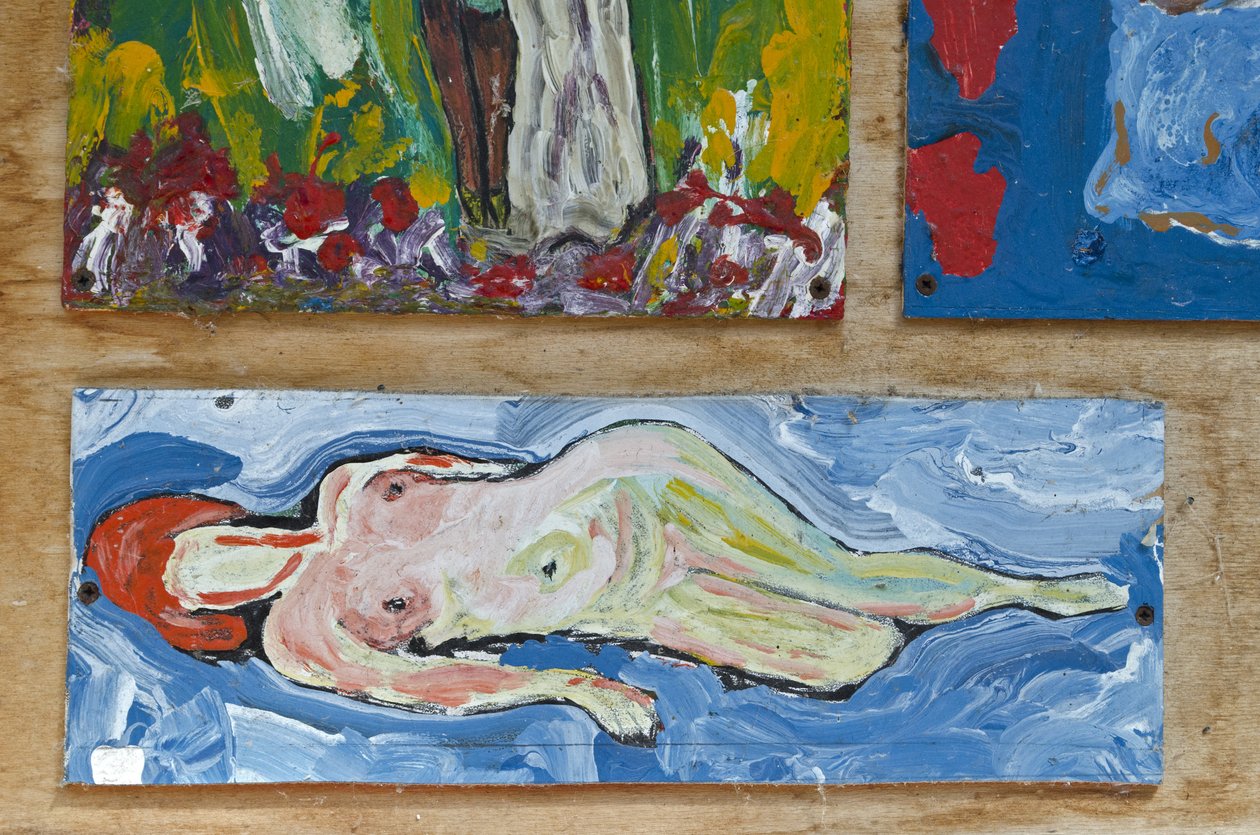 FEMMINA NUDA SDRAIATA da Ando Gilardi
