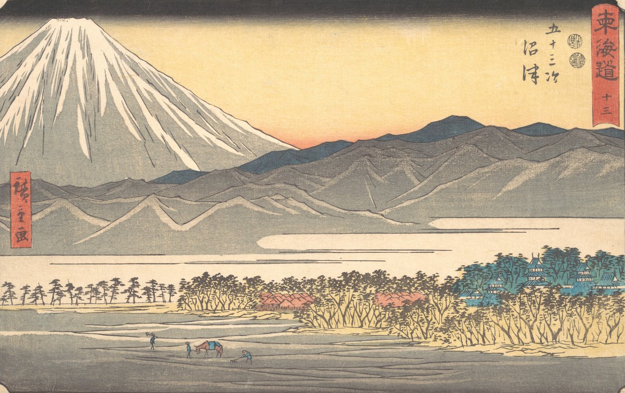 Numazu, ca. 1840 da Ando Hiroshige