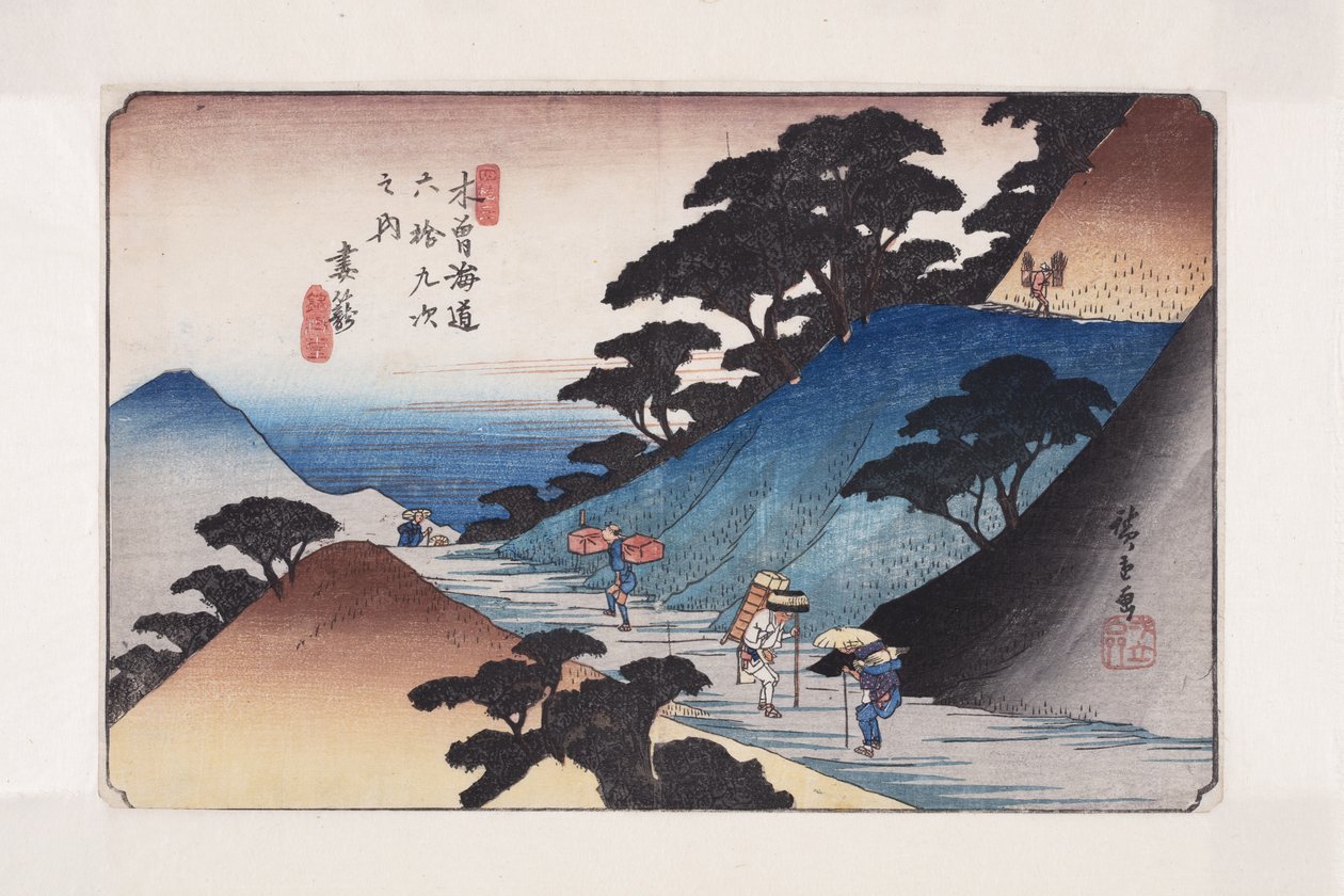 N. 43, Tsumagome da Ando or Utagawa Hiroshige