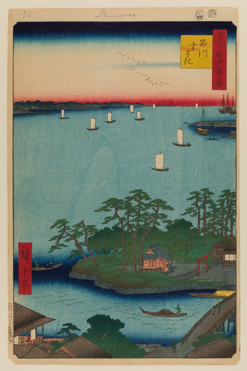Shinagawa Susaki da Ando or Utagawa Hiroshige