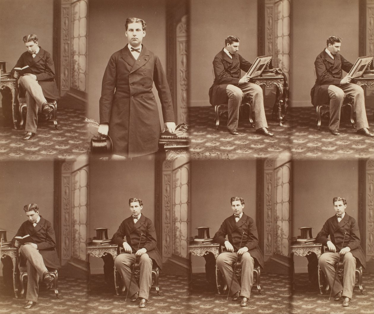 Duca di Coimbra da Andre Adolphe Eugene Disderi