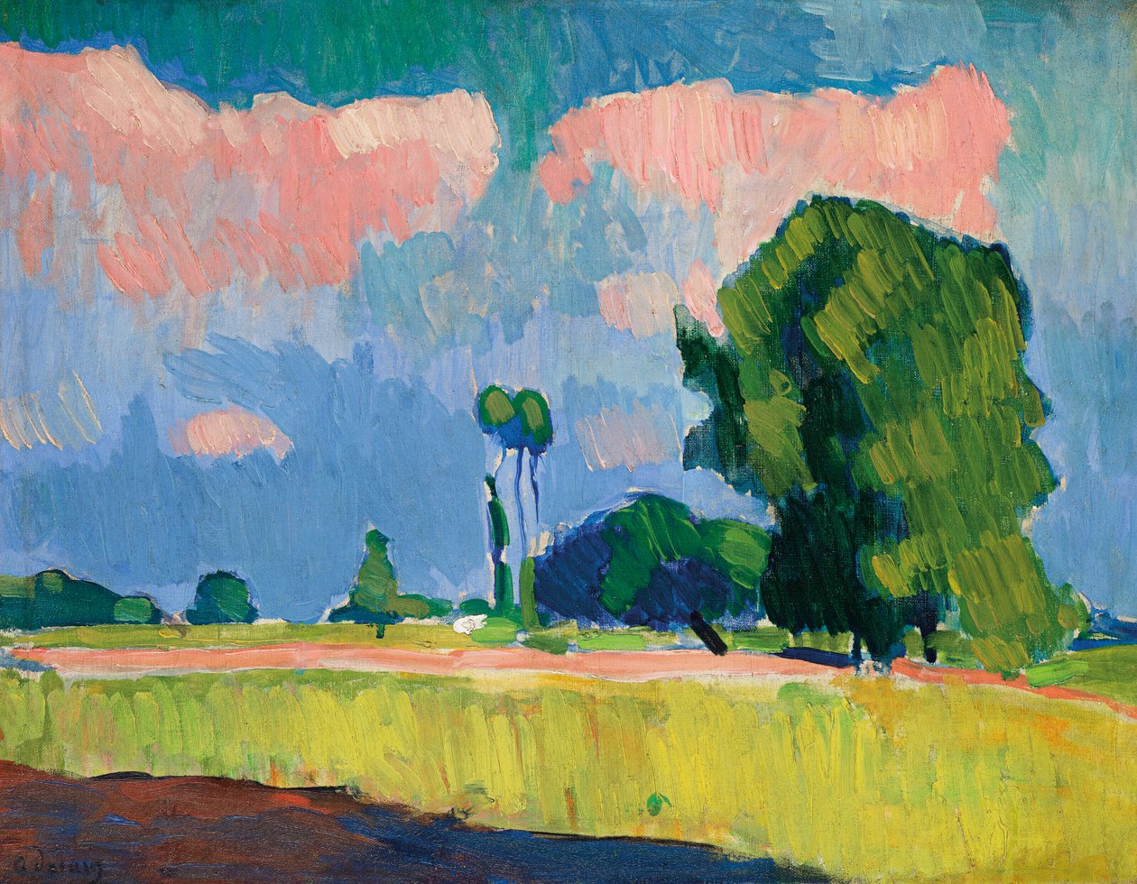 Intorno a Chatou da Andre Derain