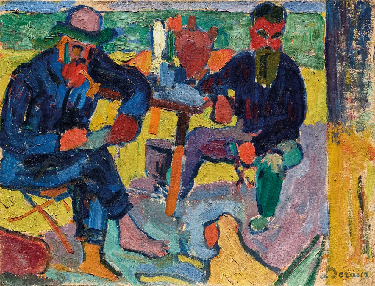 Donna alla finestra da Andre Derain