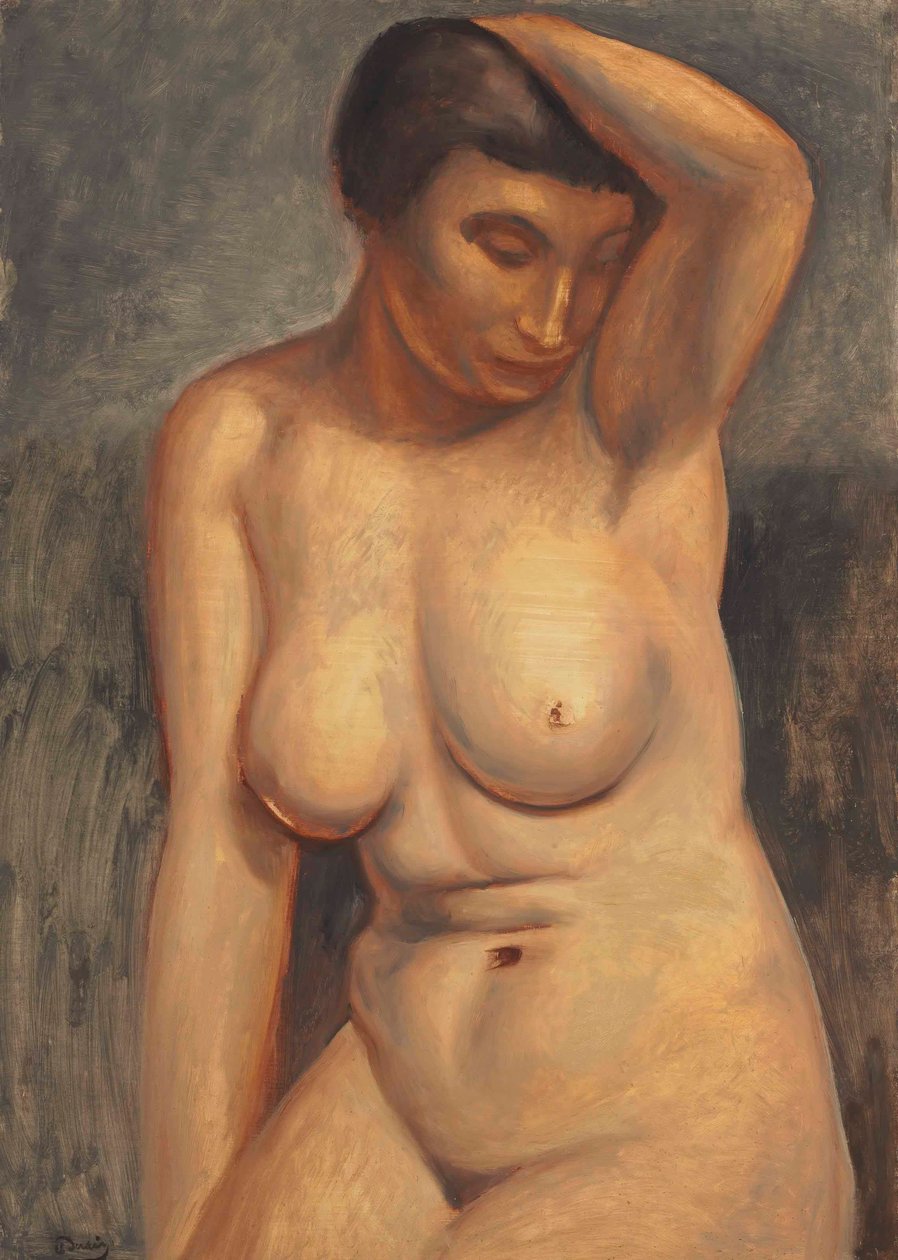 Nu assis da Andre Derain