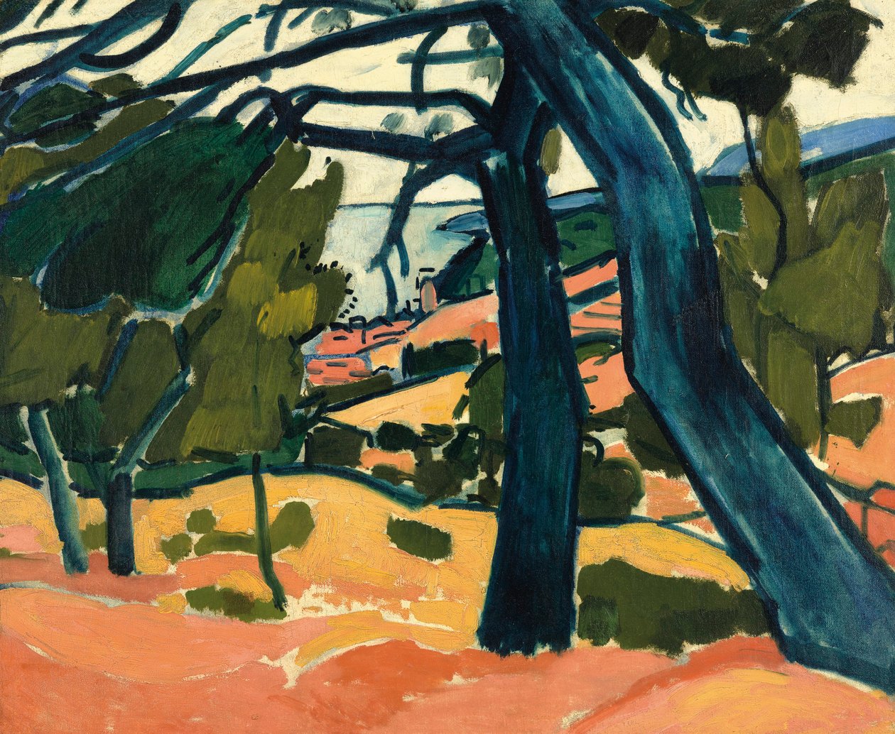 Paesaggio a Cassis da Andre Derain