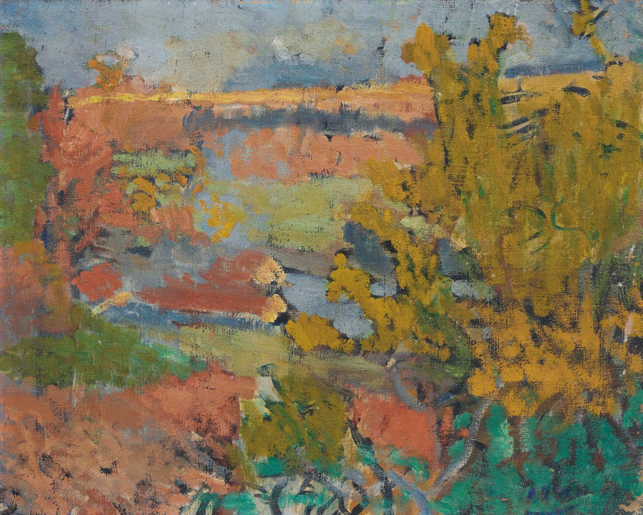 Paesaggio intorno a Chatou da Andre Derain