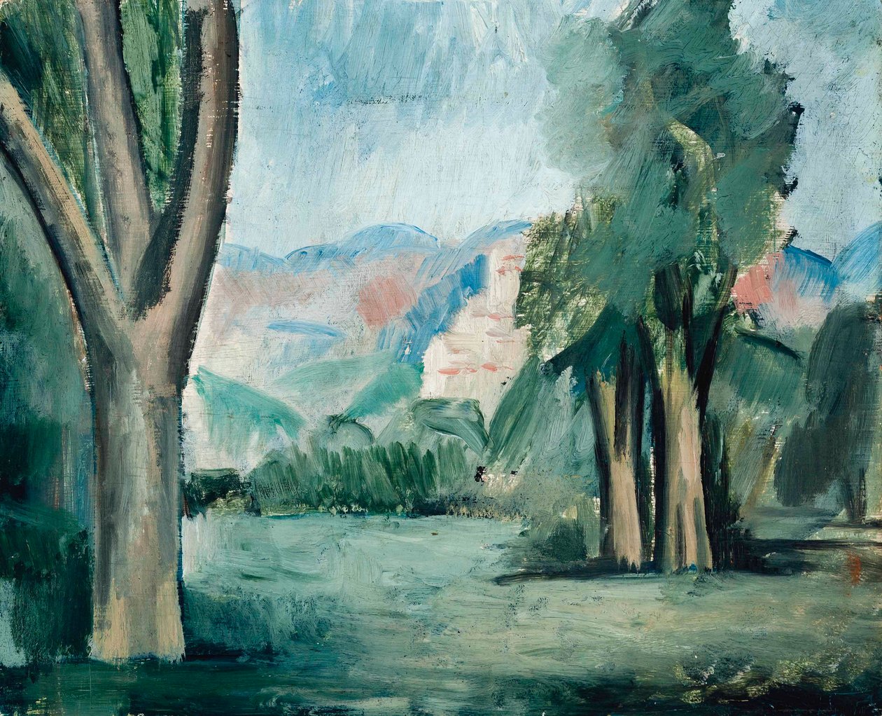 Paesaggio della Provenza da Andre Derain