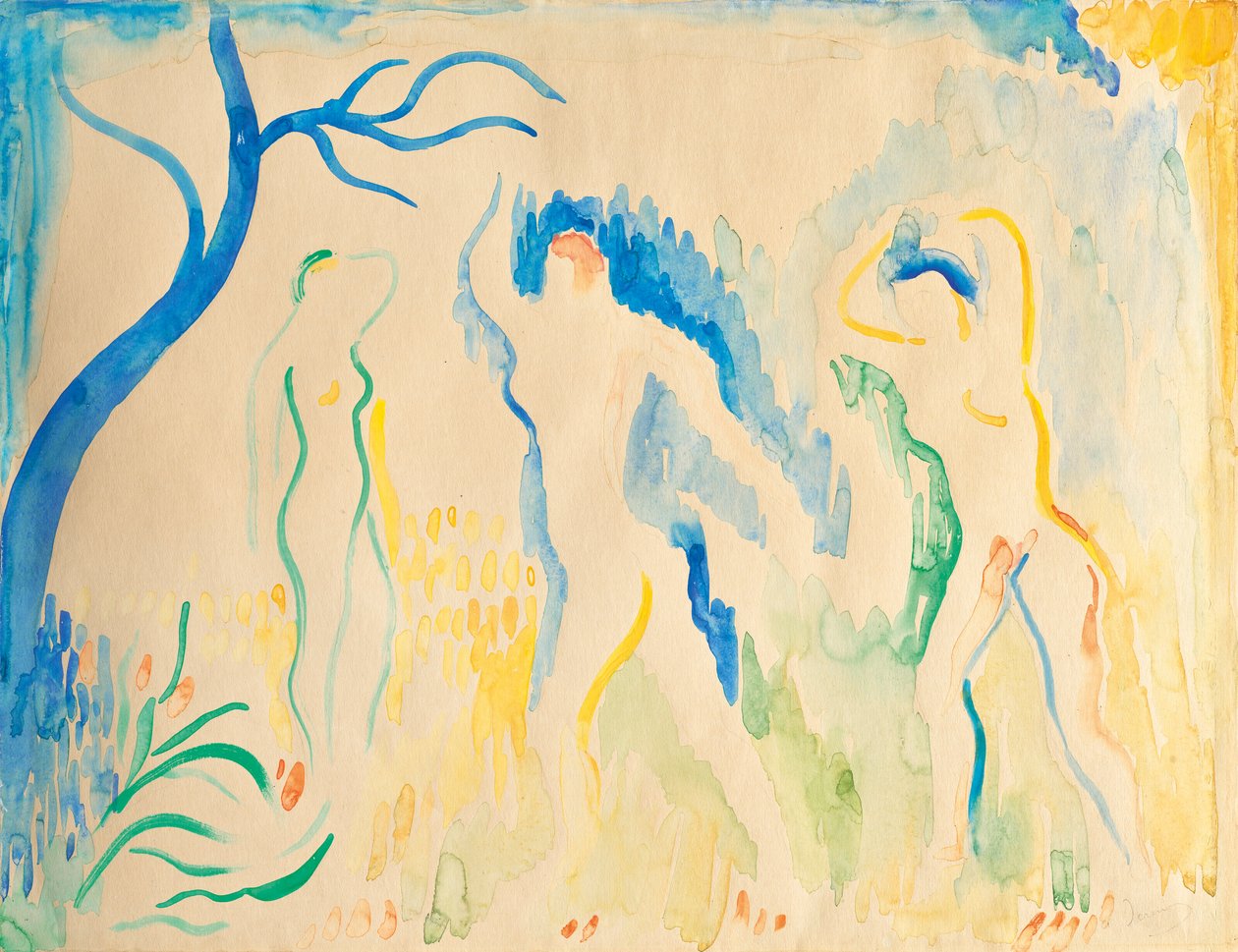 Tre bagnanti da Andre Derain