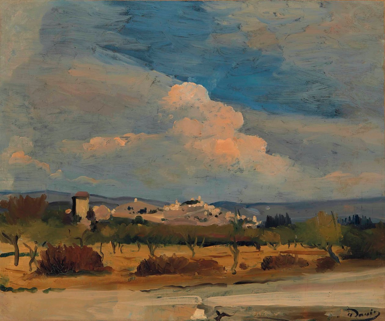 Vista su Eygalières da Andre Derain