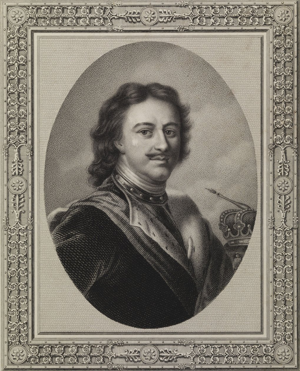 Giuseppe Mecou Pietro il Grande da André Joseph Mécou