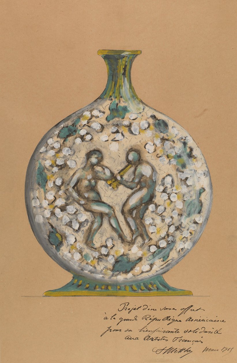 Vaso con figure danzanti da André Metthey