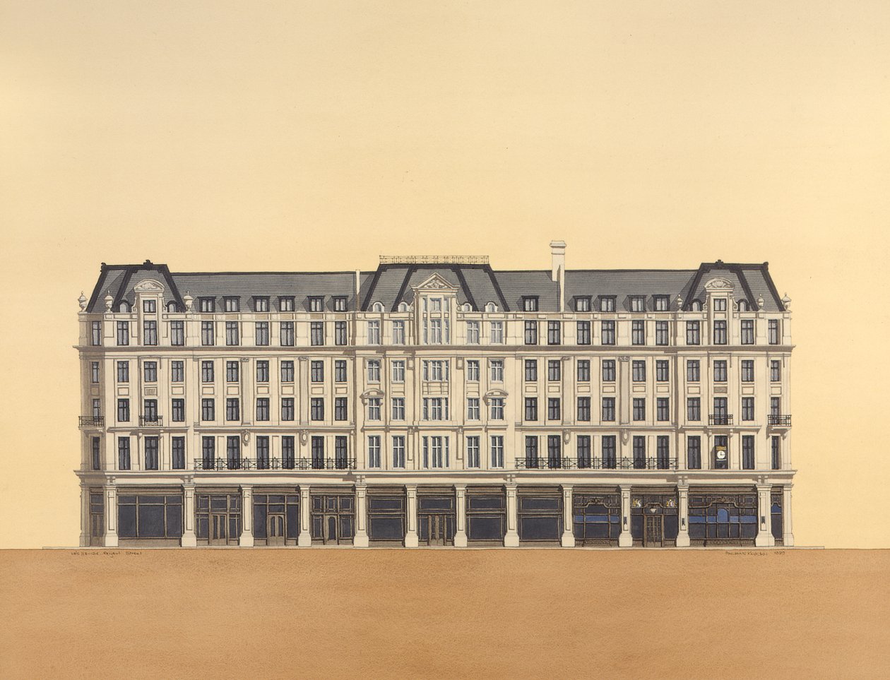 118-124 Regent Street, Londra da Andras Kaldor