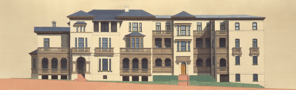 30a e Q Street, Georgetown. Washington DC da Andras Kaldor