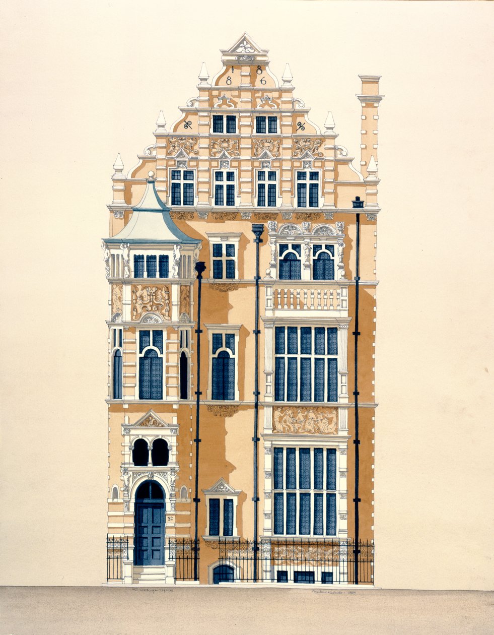 52 Cadogan Square, Knightsbridge, Londra da Andras Kaldor