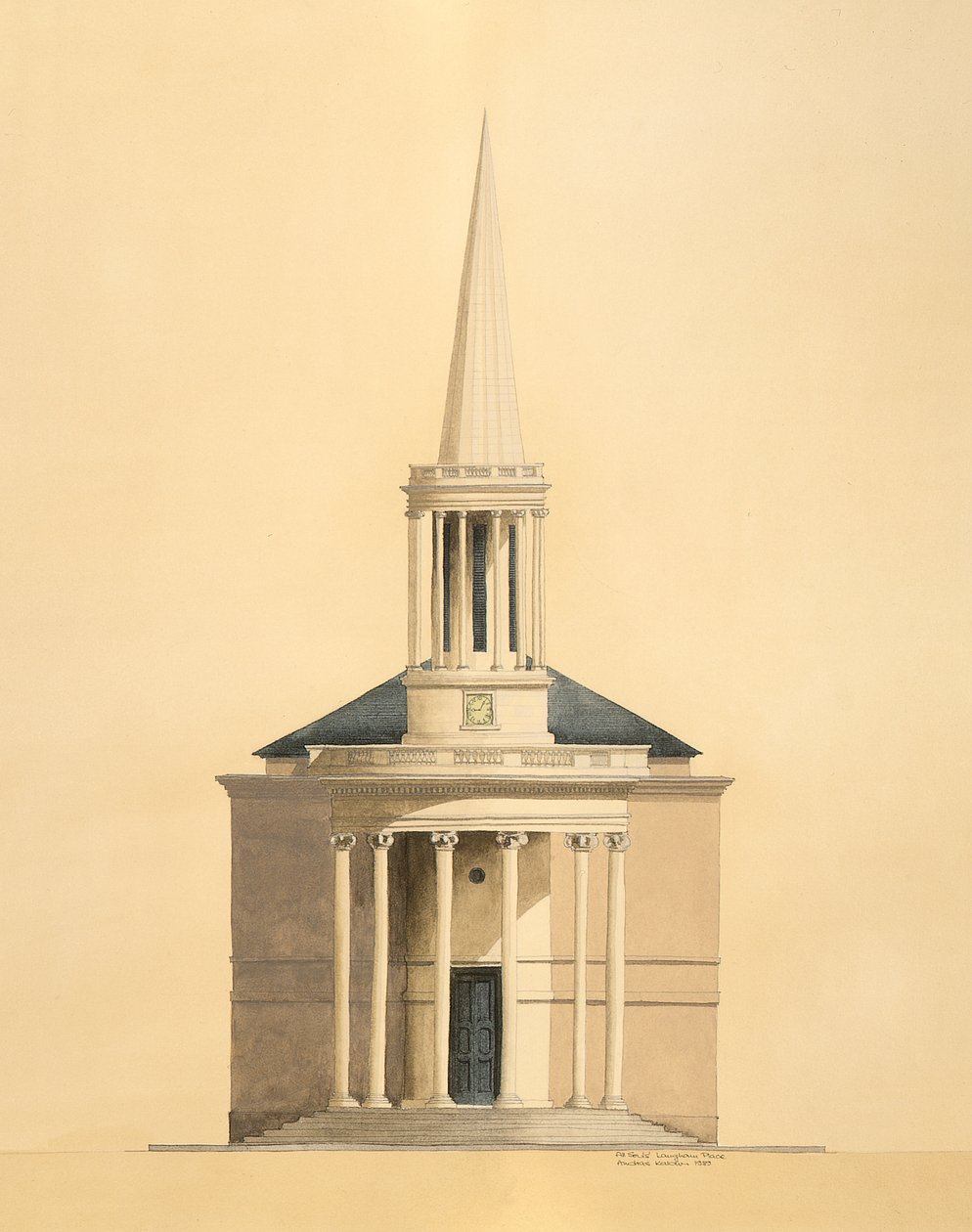 All Souls, Langham Place, Londra da Andras Kaldor