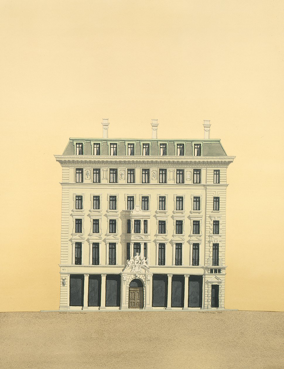 British Columbia House, Regent Street, Londra da Andras Kaldor