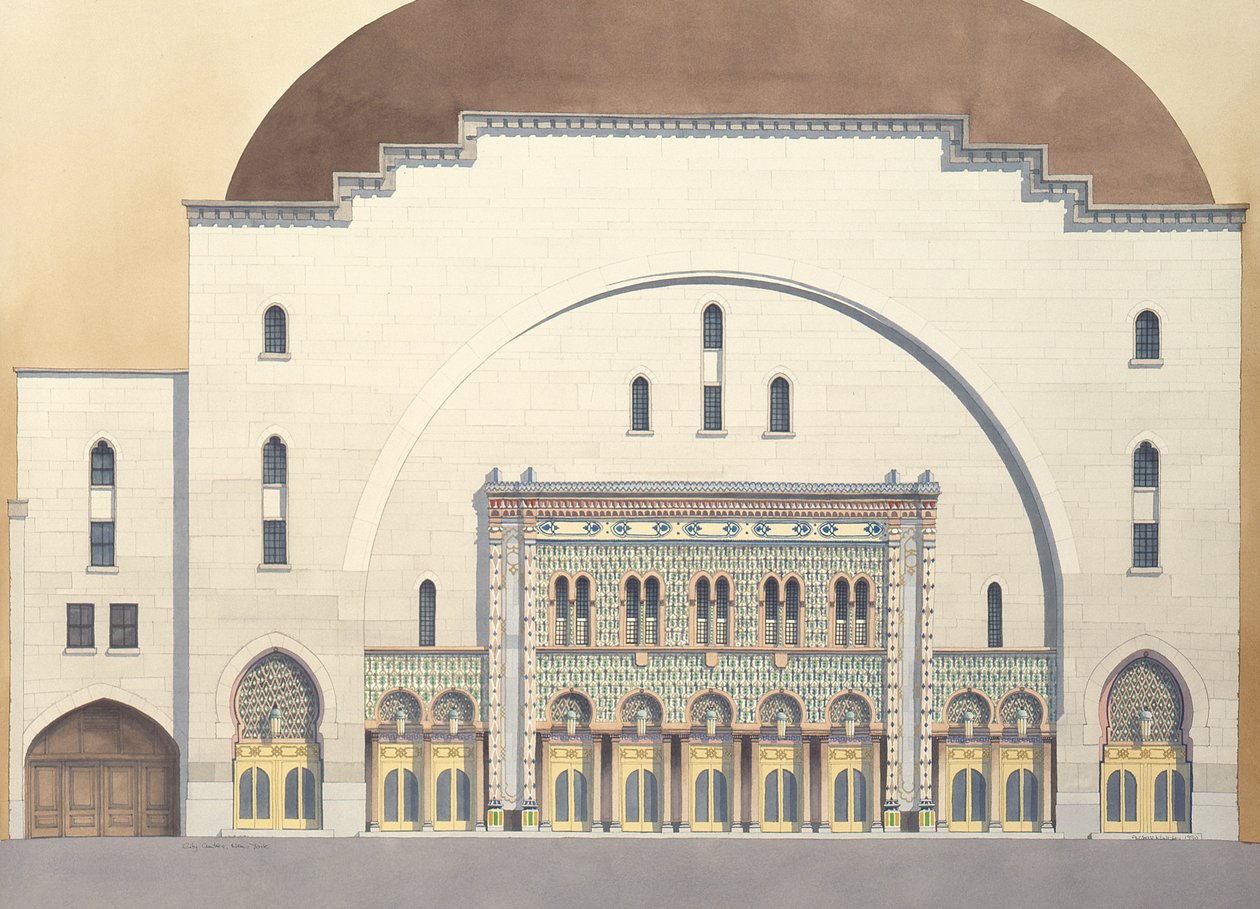 Teatro del City Center, New York da Andras Kaldor