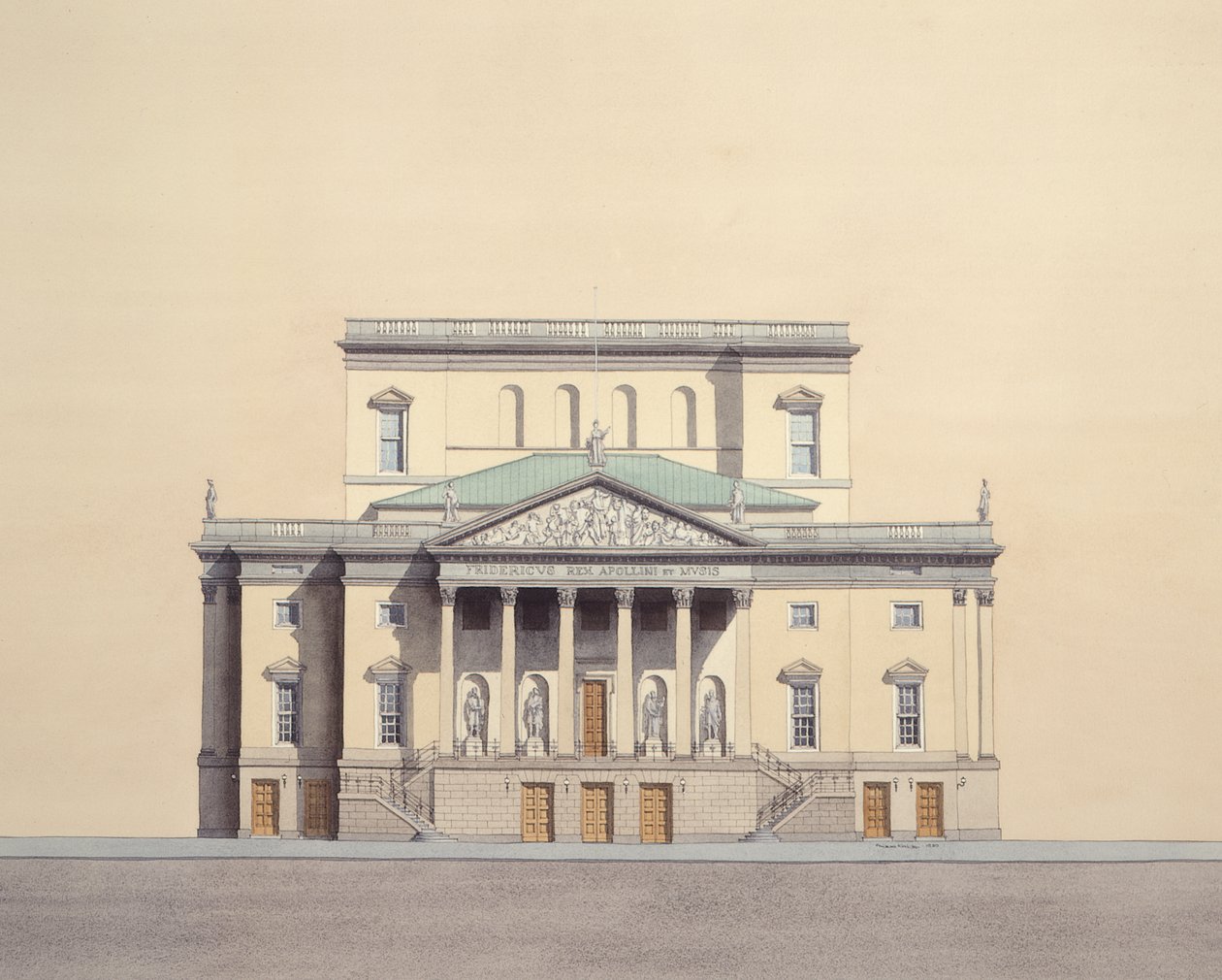 Opera di Stato tedesca, Berlino, Germania da Andras Kaldor