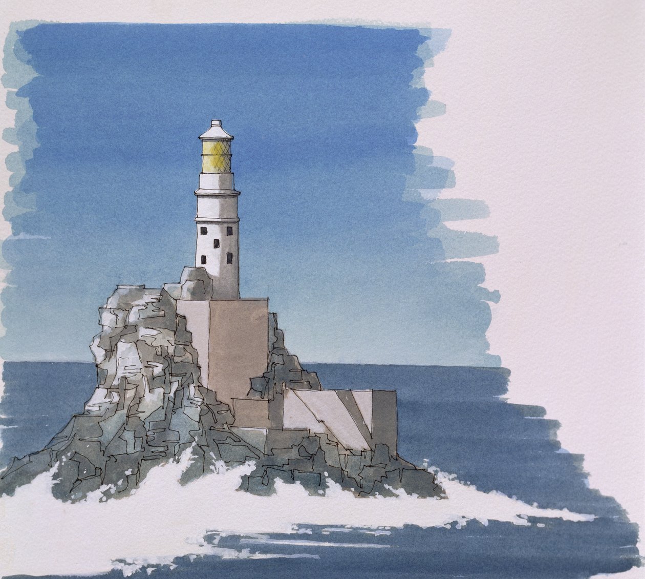Faro di Fastnet Rock, Irlanda da Andras Kaldor