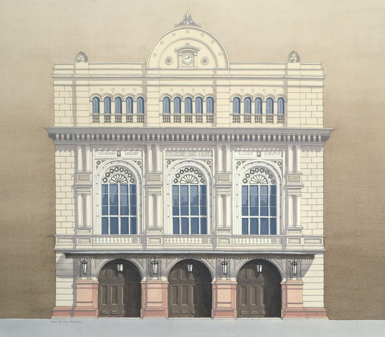 Gran Teatre del Liceu, Barcellona da Andras Kaldor
