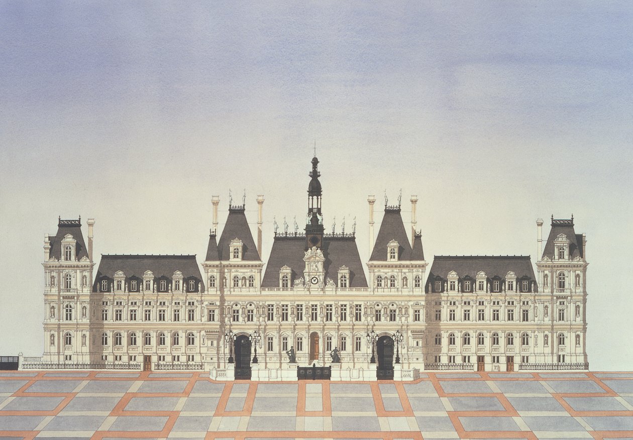 Hotel de Ville, Parigi da Andras Kaldor