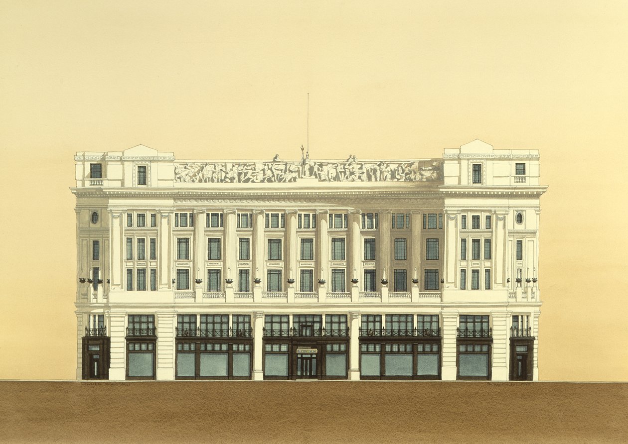 Liberty  Company, Regent street da Andras Kaldor