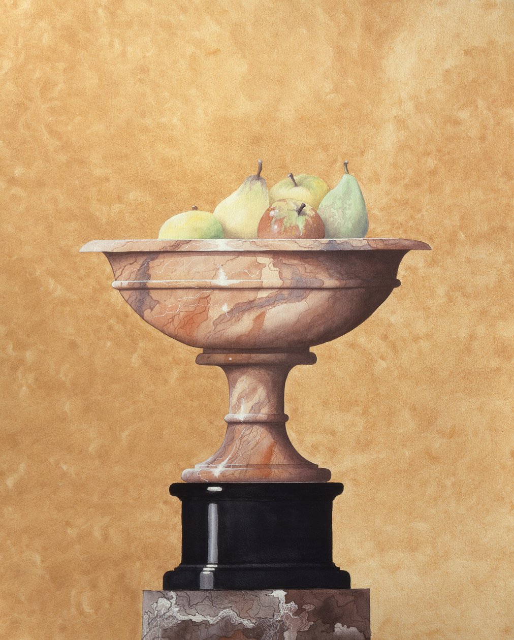 Vaso di marmo con frutta da Andras Kaldor