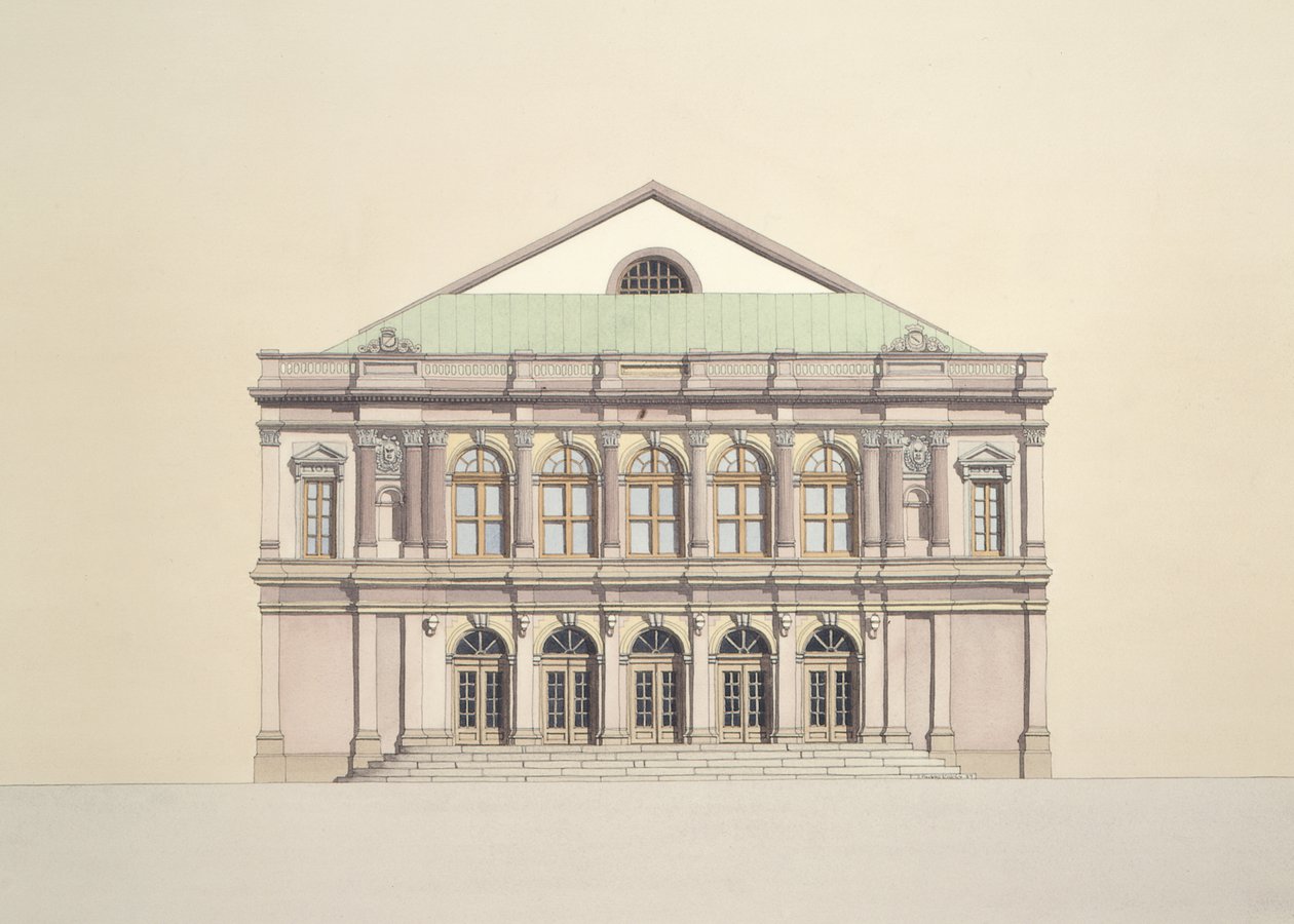 Teatro Comunale, Colmar, Francia da Andras Kaldor