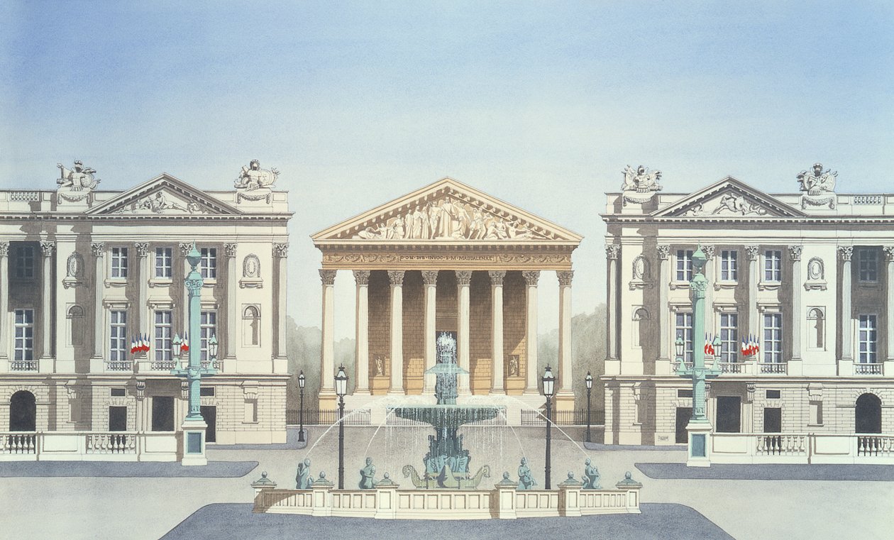 Place de la Concorde, Parigi da Andras Kaldor