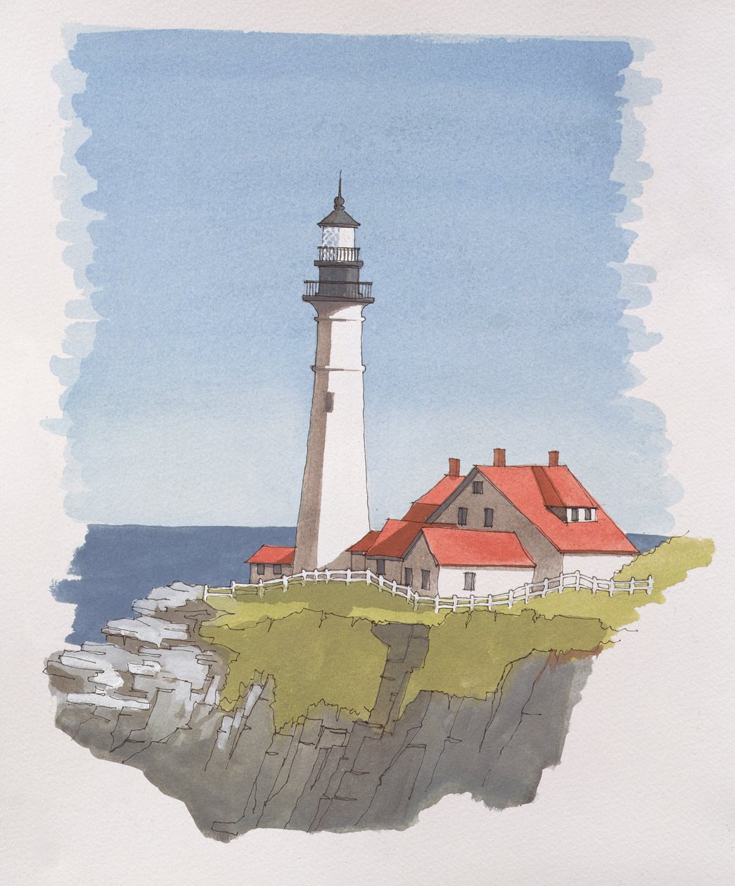 Faro di Portland Head, Maine, USA da Andras Kaldor